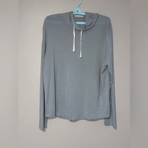 Free Fly Men's Lightweight Hoodie XL Blue